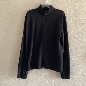 HUGO BOSS Reversible Zippered Lightweight Sweater/Preowned